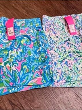 Lilly Pulitzer Kylar Knit Shorts 2 Pair